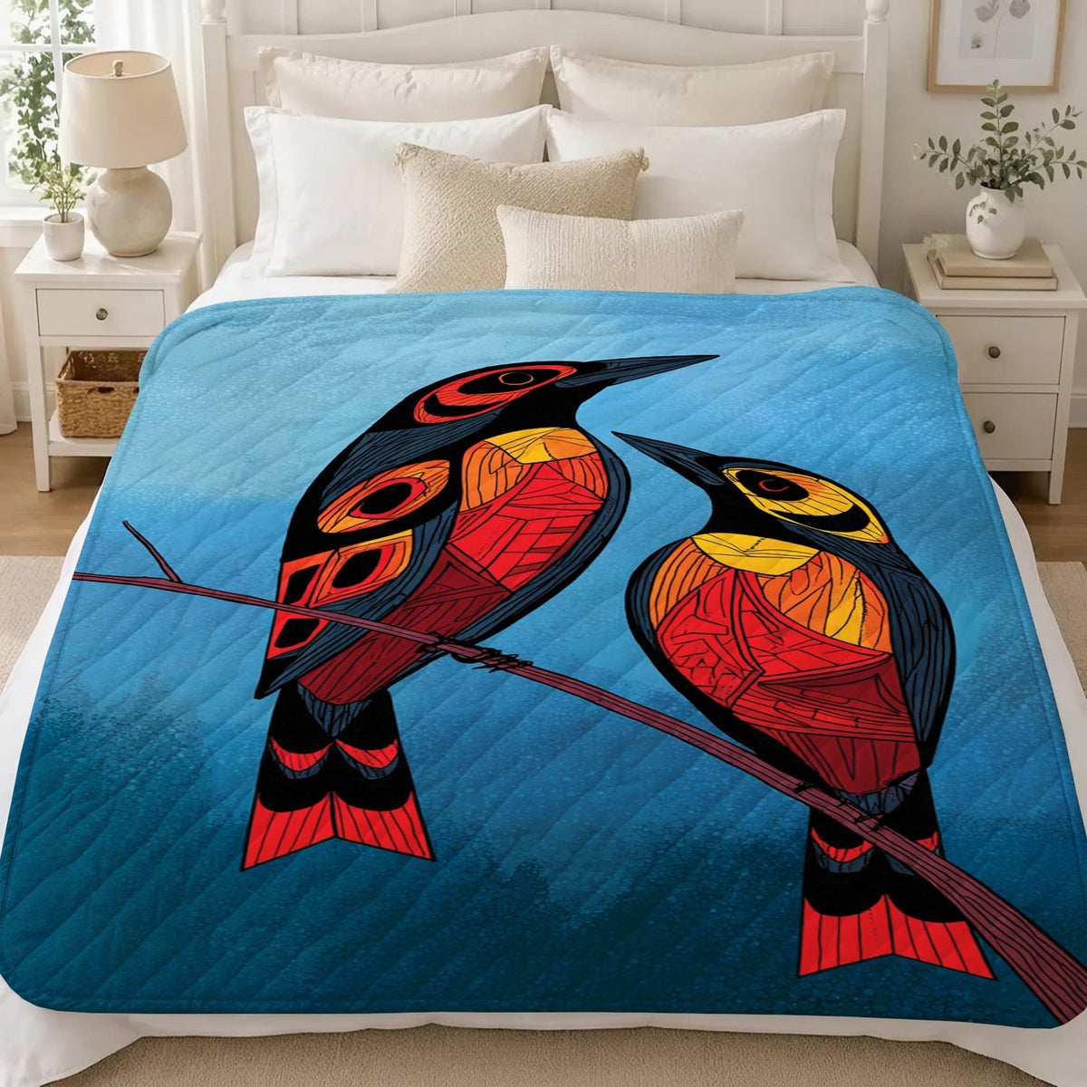 Sacred Bird Spirit Personalized Premium Blanket