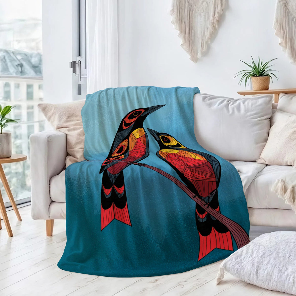 Sacred Bird Spirit Personalized Premium Blanket