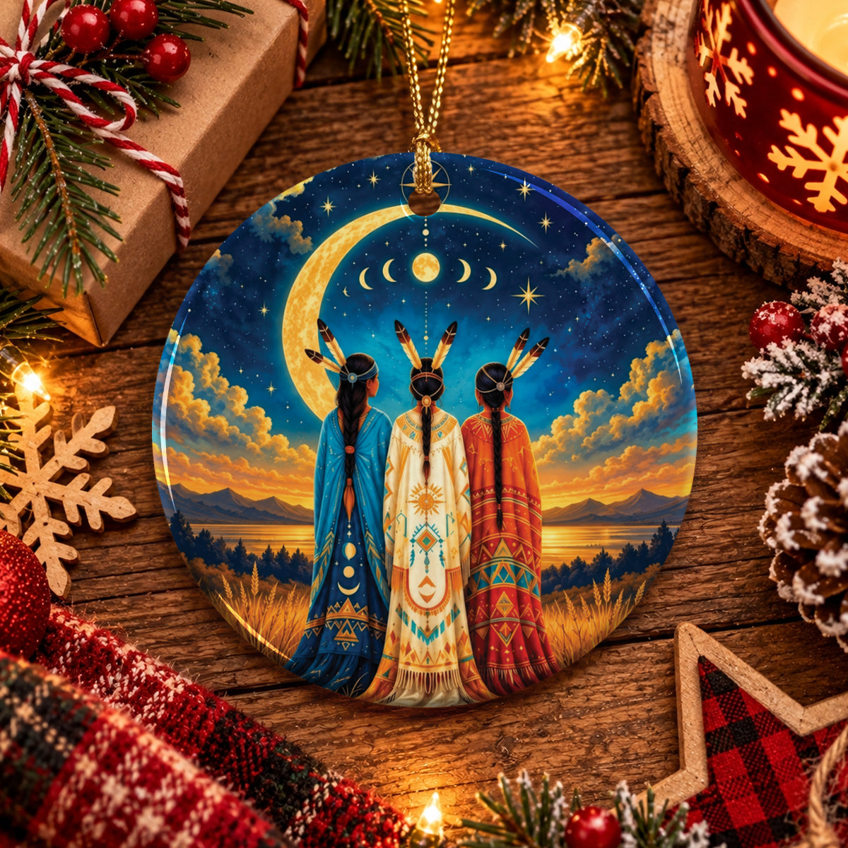 Celestial Ancestors Ceramic Ornament