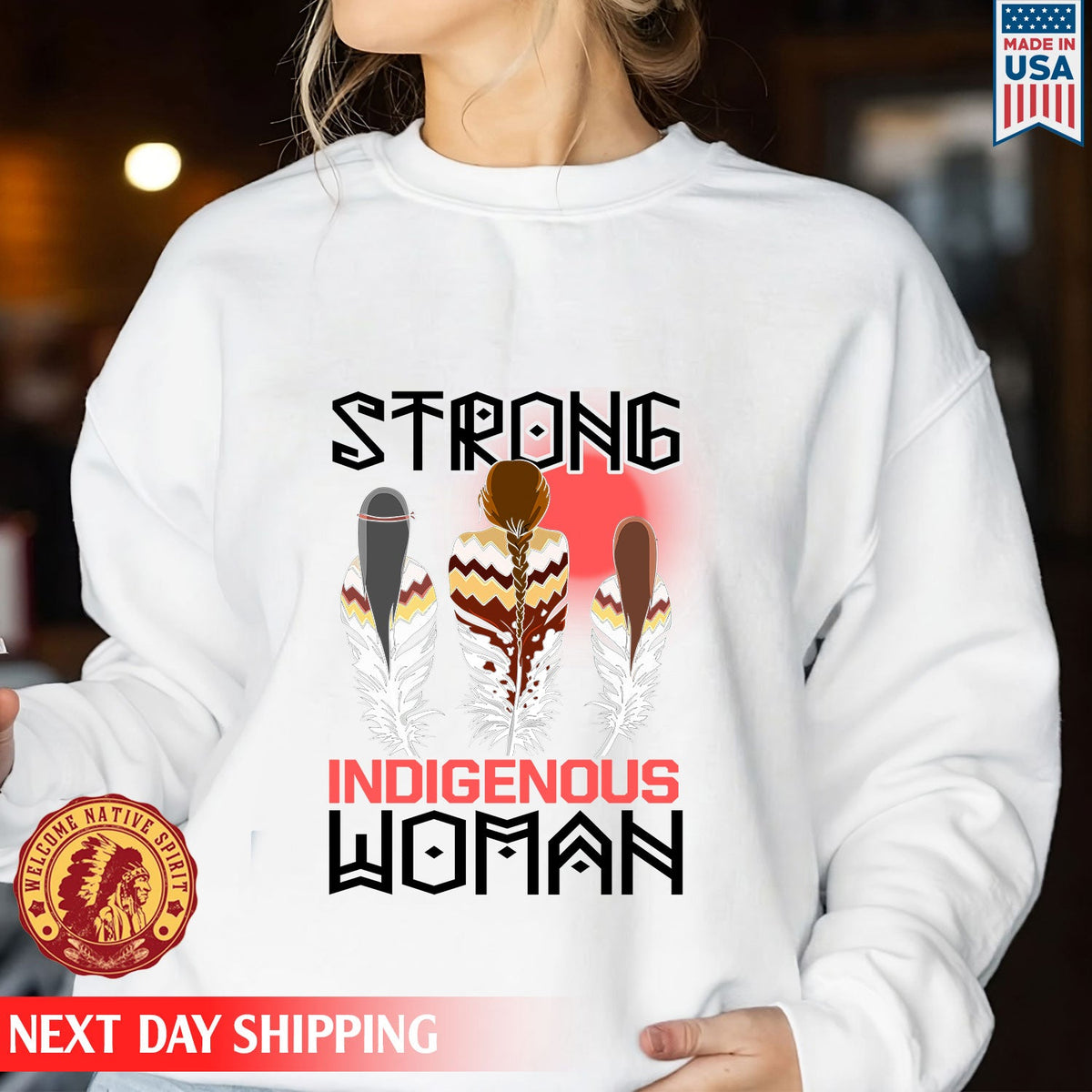 MMIW Strong Resilient Indigenous Three Woman Unisex T-Shirt/Hoodie/Sweatshirt