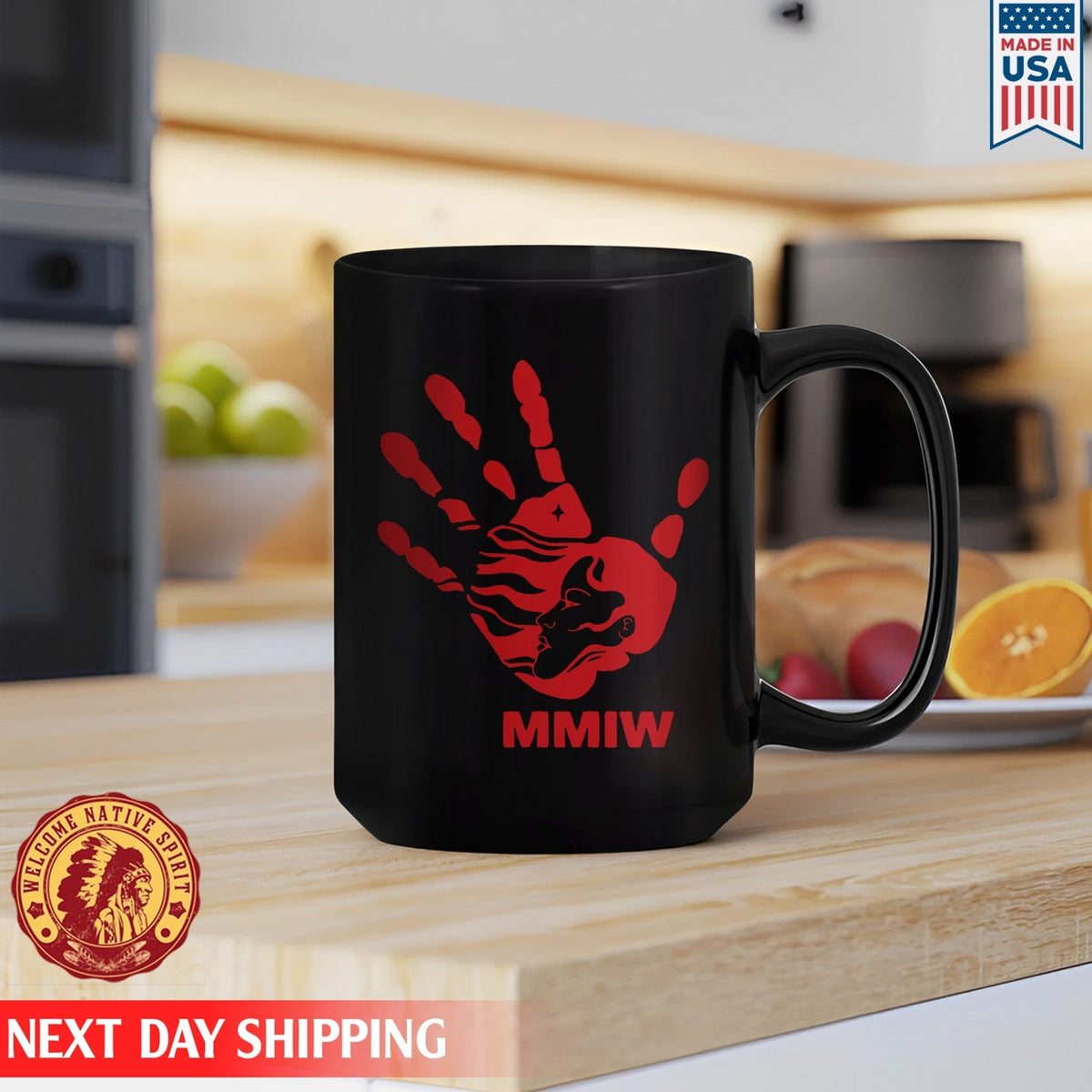 MMIW Indigenous Ceramic Coffee Mug
