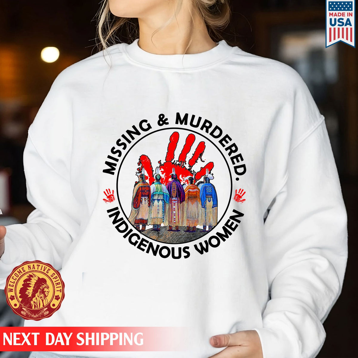 MMIW Red Hand Women Together Unisex T-Shirt/Hoodie/Sweatshirt