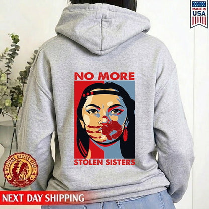 No More Stolen Sister Woman Back T-shirt