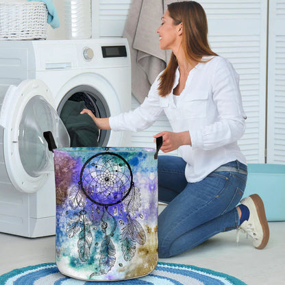 Full Color Dream Catcher Laundry Basket WCS