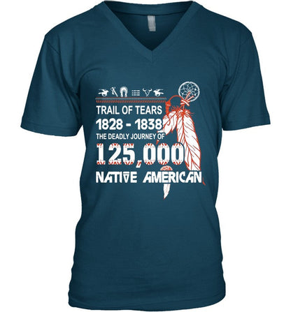 TRAIL OF TEARS 1828-1838 THE DEADLY JOURNEY OF 125,000 NATIVE AMERICAN