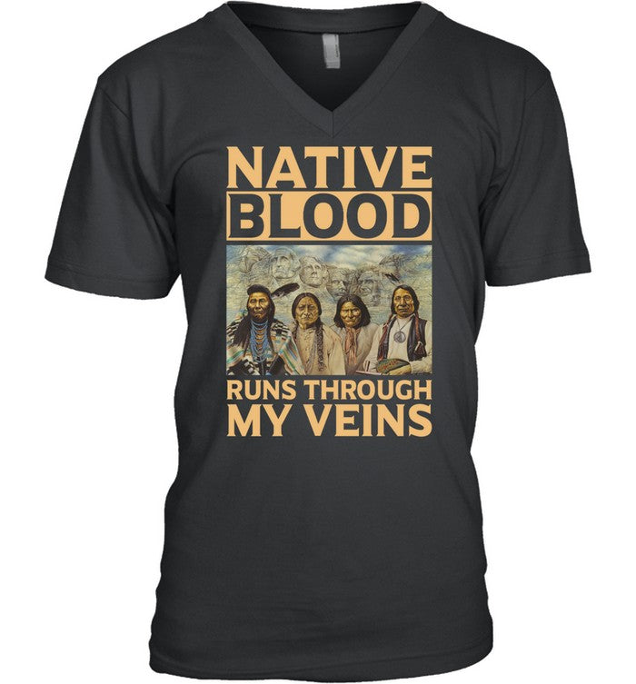 NATIVE BLOOD RUNS THROUGH MY VEINS