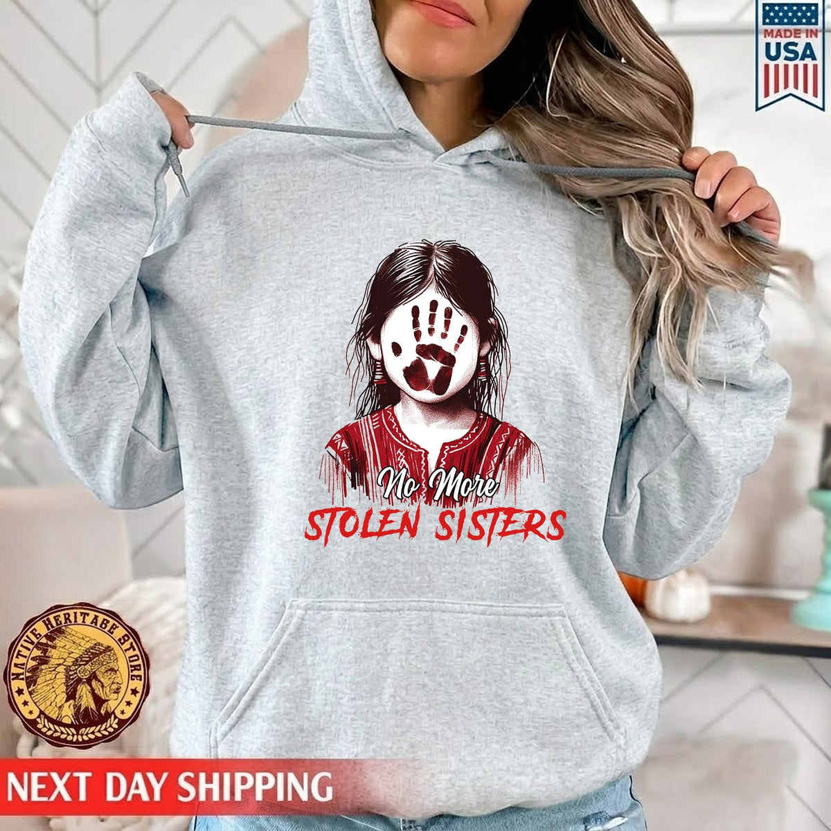 MMIW No More Stolen Sisters No Face Unisex T-Shirt/Hoodie/Sweatshirt