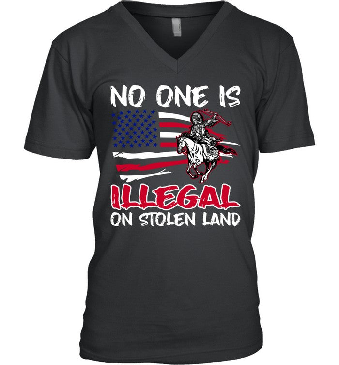 NO ONE IS ILLEGAL ON STOLEN LAND