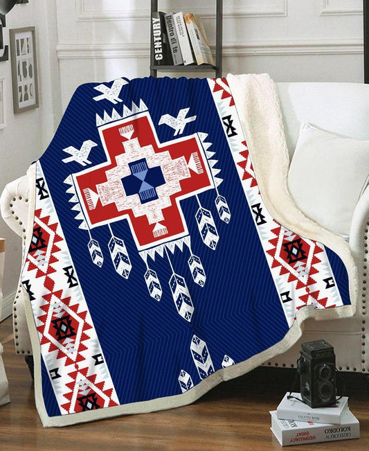 Birds Feather Fleece Blanket