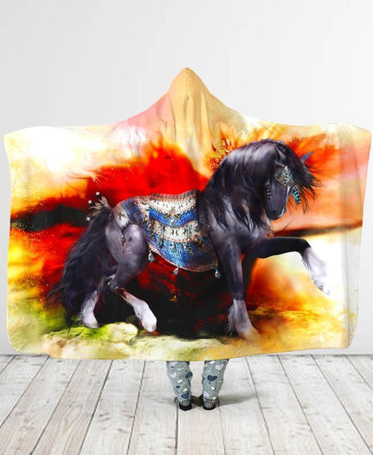 Horse Hooded Blanket NBD