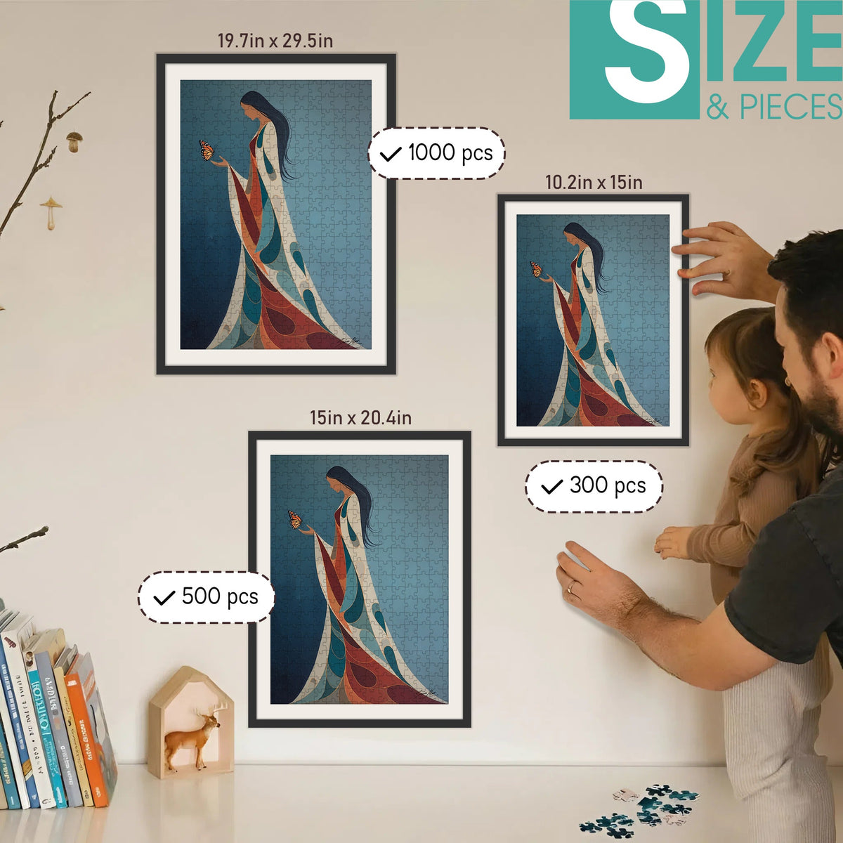 A Piece of That Sky – Wooden Jigsaw Puzzle - CT52789 (300 / 500 / 1000 Pieces)