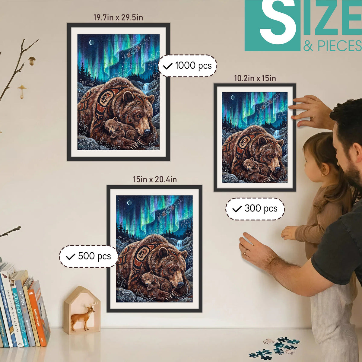 Bear - What the Great Bear Is For – Wooden Jigsaw Puzzle - CT52789 (300 / 500 / 1000 Pieces)