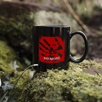 MMIW - No More Stolen Sisters Red Hand Ceramic Coffee Mug 140