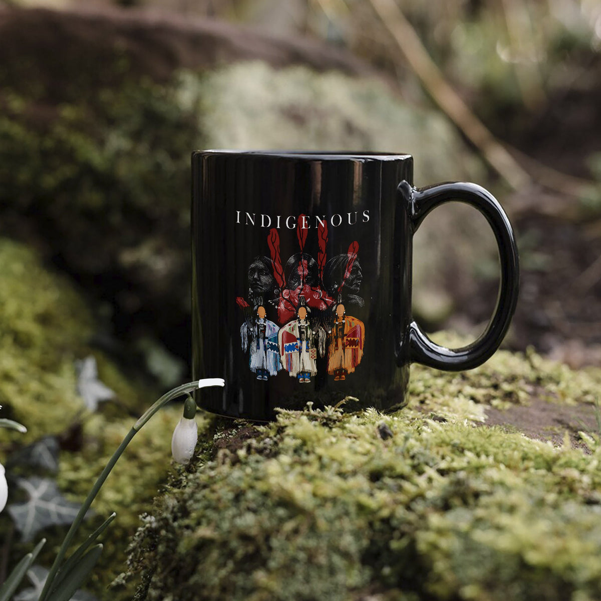 Indigenous Sisters Ceramic Coffee Mug 224