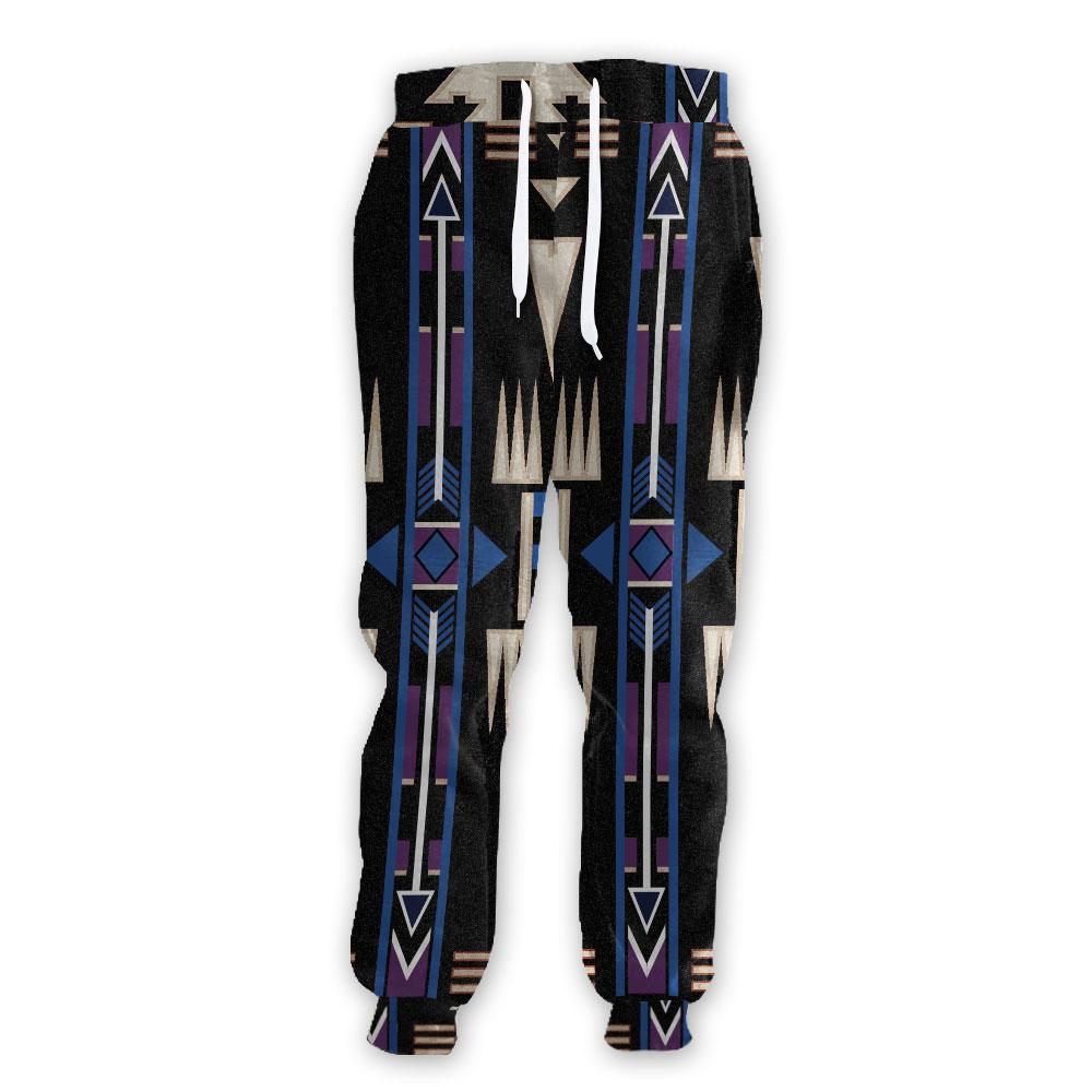 Blue Pattern Native Sweatpants NBD