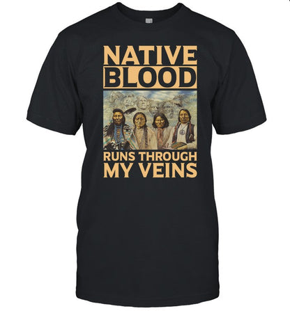 NATIVE BLOOD RUNS THROUGH MY VEINS