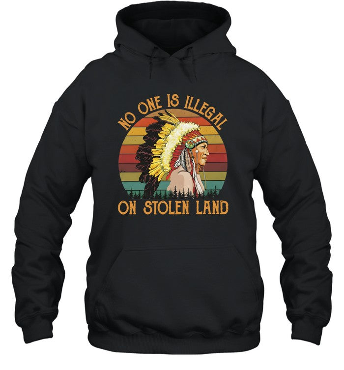 NO ONE IS ILLEGAL ON STOLEN LAND
