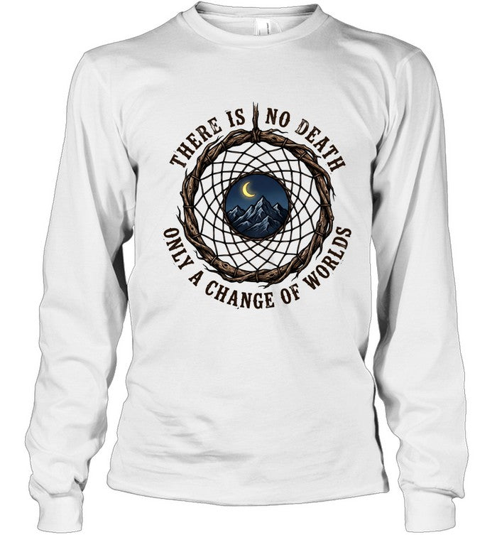 THERE IS NO DEATH ONLY A CHANGE OF WORLDS
