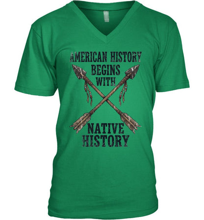 AMERICAN HISTORY BEGINS WITH NATIVE HISTORY