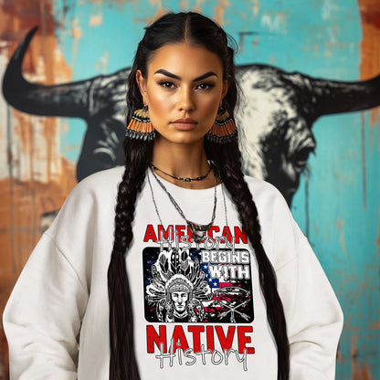 American history begins with native history