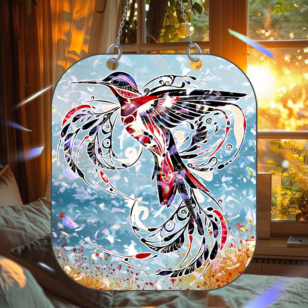 Hummingbird Hologram Ornament