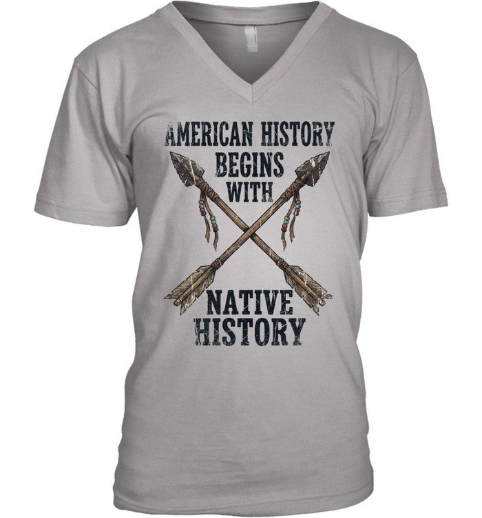 AMERICAN HISTORY BEGINS WITH NATIVE HISTORY
