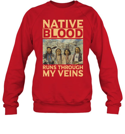 NATIVE BLOOD RUNS THROUGH MY VEINS