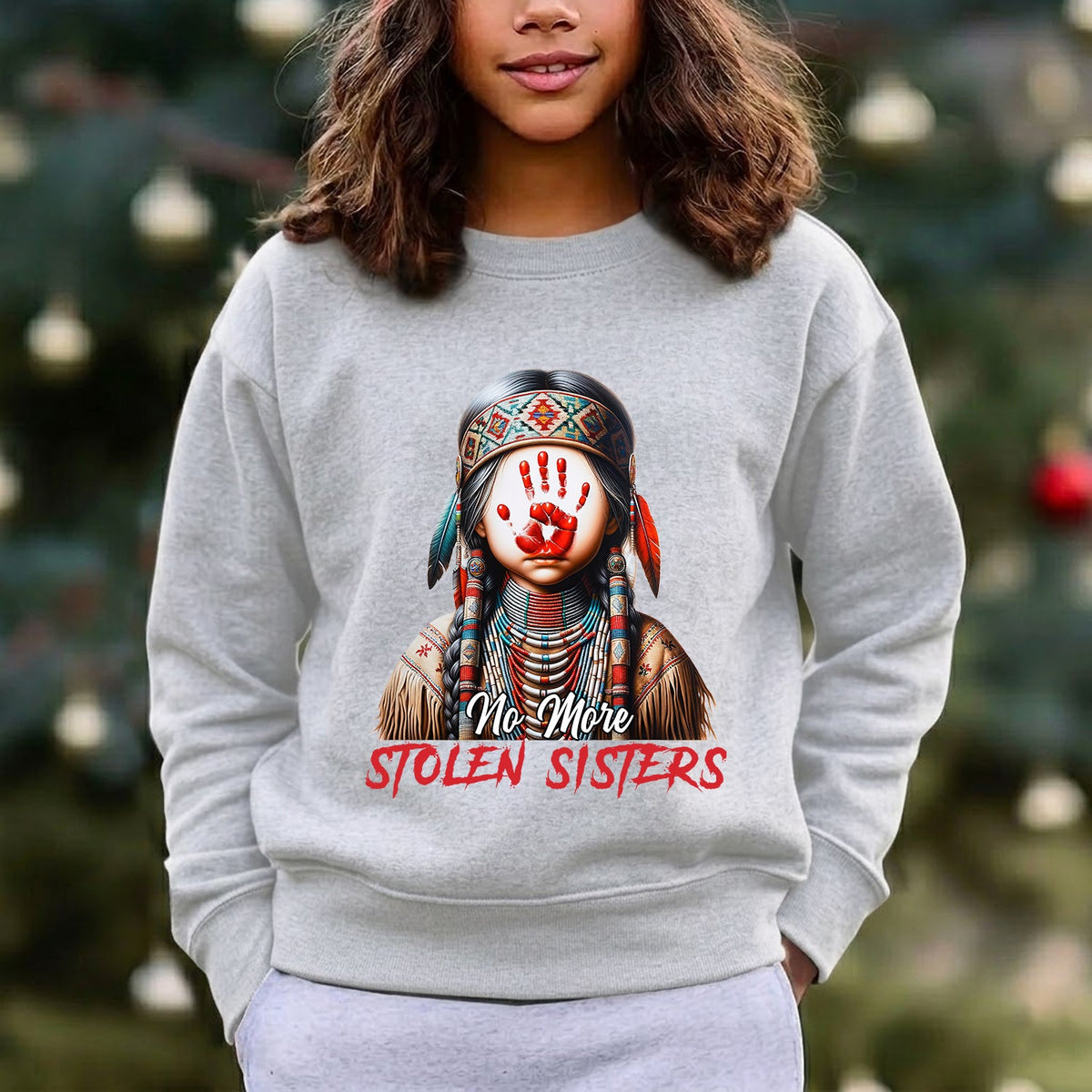 MMIW No More Stolen Sisters No Face Unisex T-Shirt/Hoodie/Sweatshirt