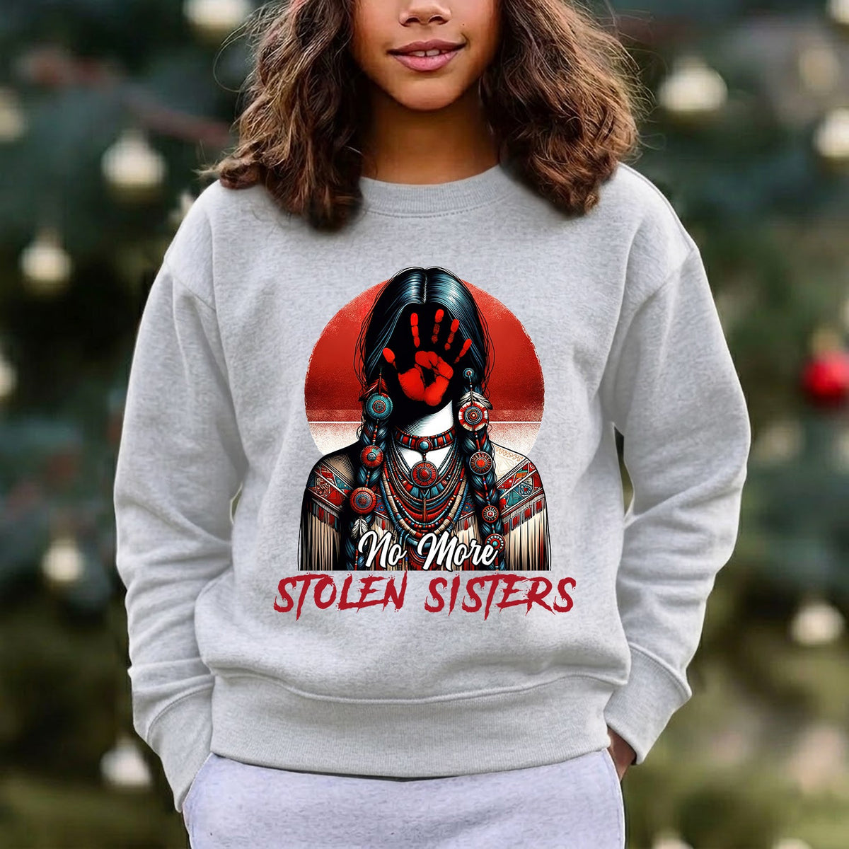 MMIW No More Stolen Sisters No Face Unisex T-Shirt/Hoodie/Sweatshirt