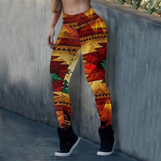 Native Pattern Dream Catcher Leggings NBD