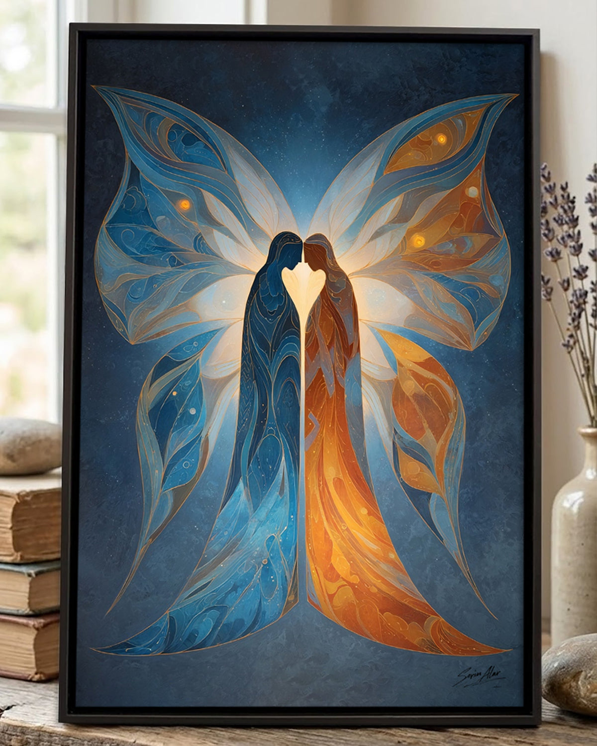 Unity of the Spirit Wings Poster - Canvas