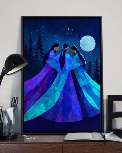 Keepers of the Moonlight Poster - Canvas
