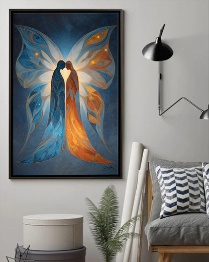 Unity of the Spirit Wings Poster - Canvas