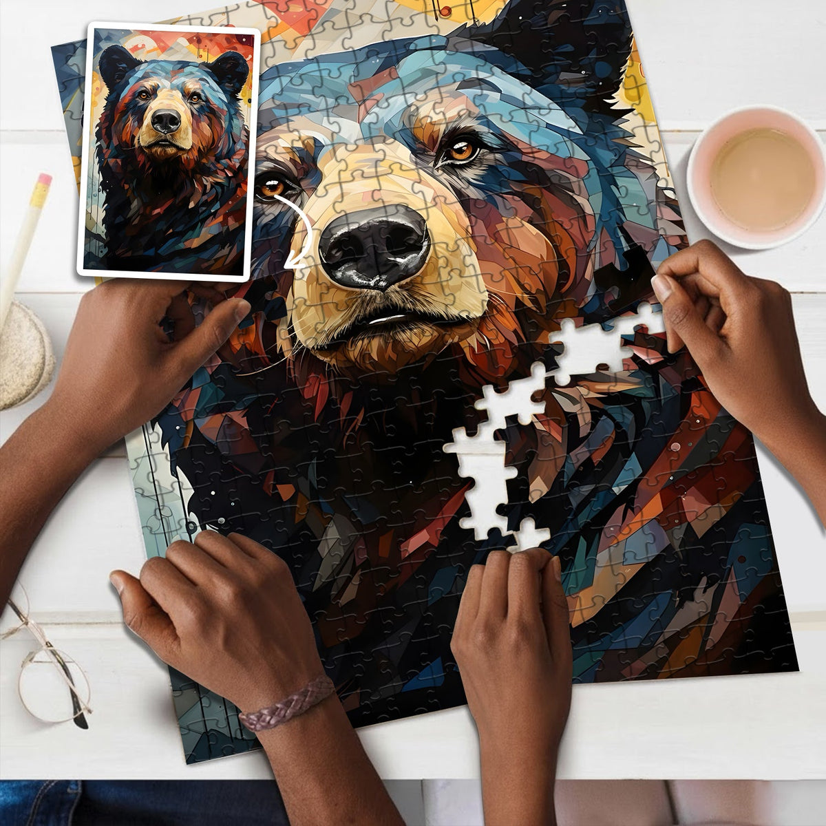 Bear – Wooden Jigsaw Puzzle - CT52789 (300 / 500 / 1000 Pieces)
