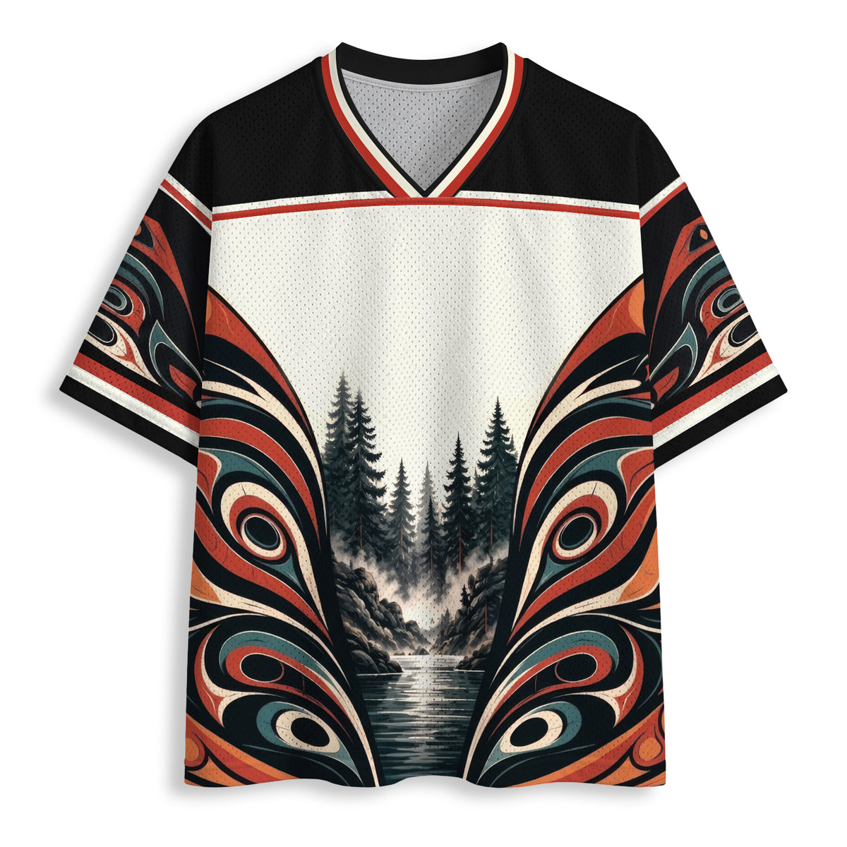 Midnight Raven Mesh Jersey Unisex Shirt