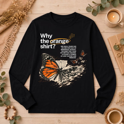 A Story Carried in Orange Shirt