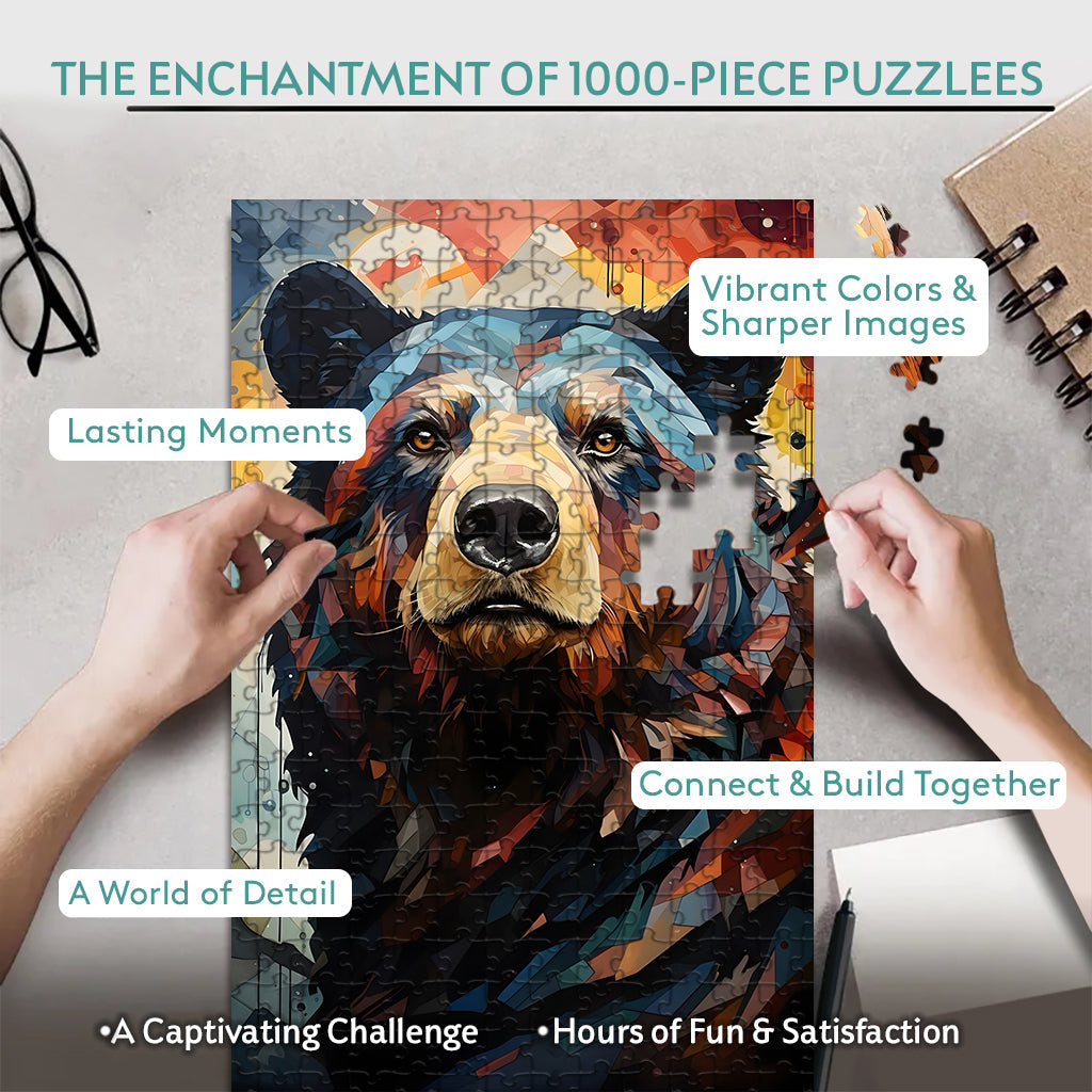 Bear – Wooden Jigsaw Puzzle - CT52789 (300 / 500 / 1000 Pieces)