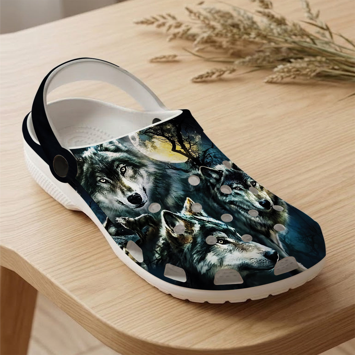 Native Pattern Clog Shoes For Adult and Kid 89137 New