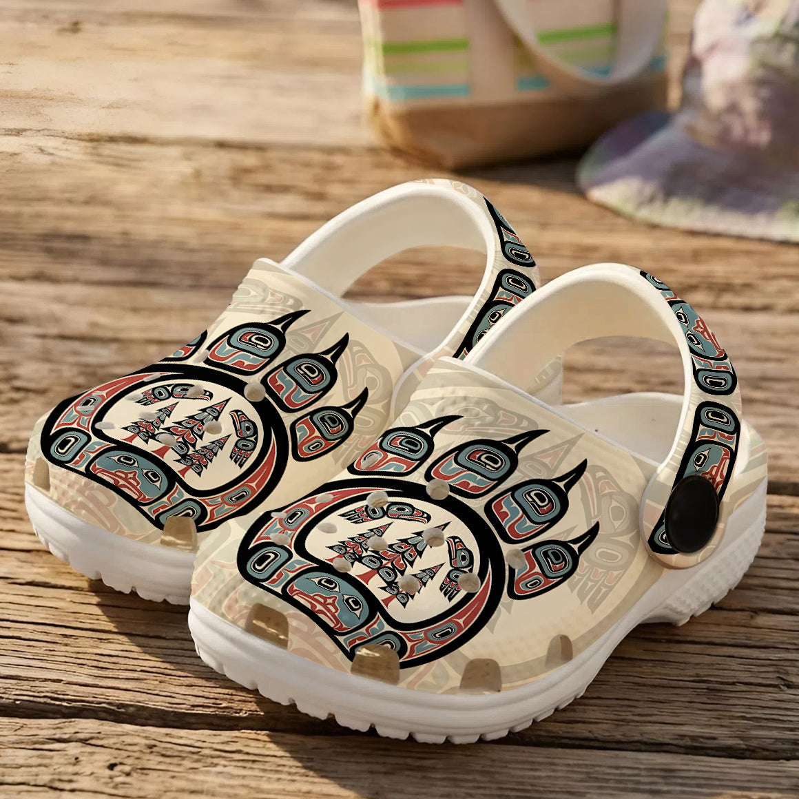 Native Bear Paw Clogs Shoes for Adults & Kids