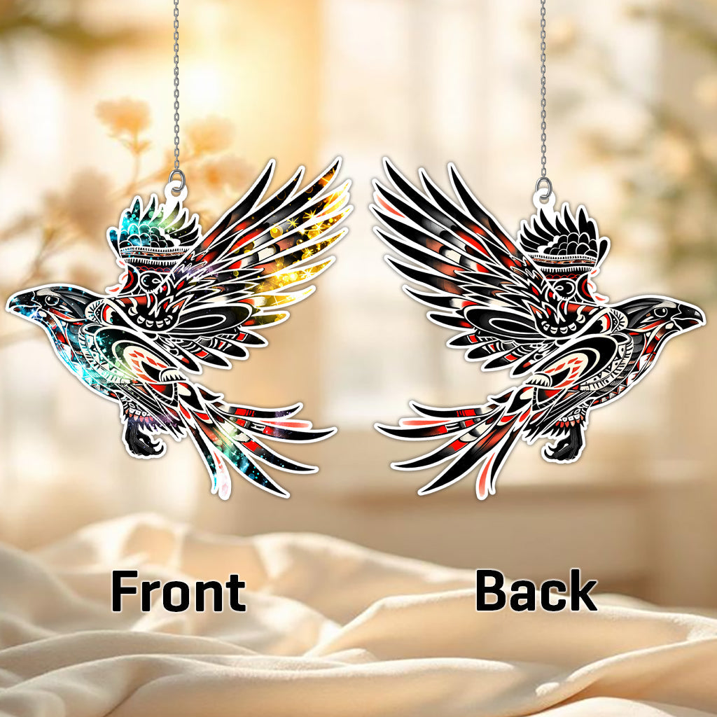 Hawk Hologram Ornament - CT52789