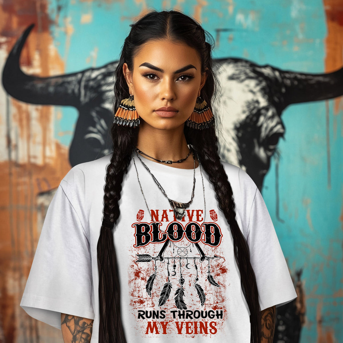 NATIVE BLOOD RUNS THROUGH MY VEINS