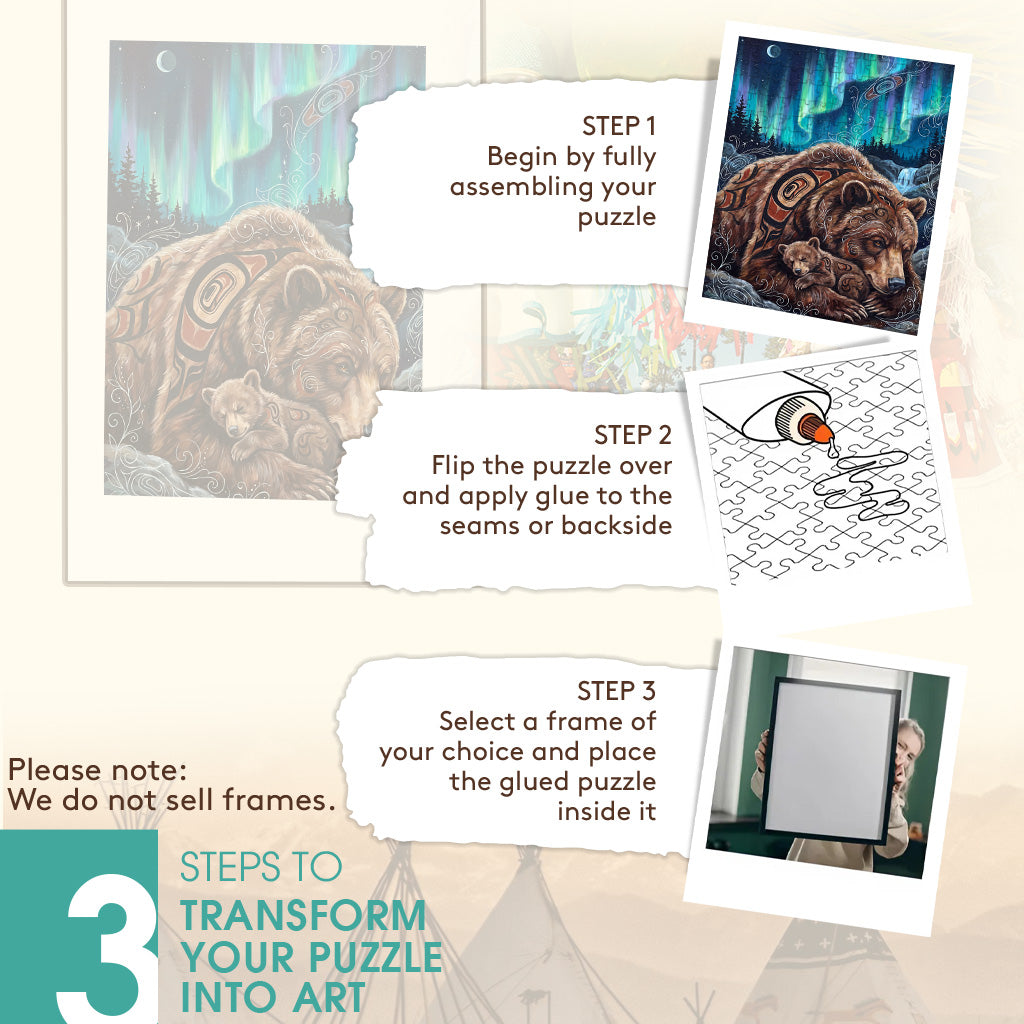 Bear - What the Great Bear Is For – Wooden Jigsaw Puzzle - CT52789 (300 / 500 / 1000 Pieces)