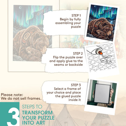 Bear - What the Great Bear Is For – Wooden Jigsaw Puzzle - CT52789 (300 / 500 / 1000 Pieces)