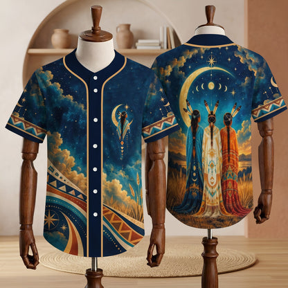 Celestial Ancestors Baseball Jersey Unisex Shirt