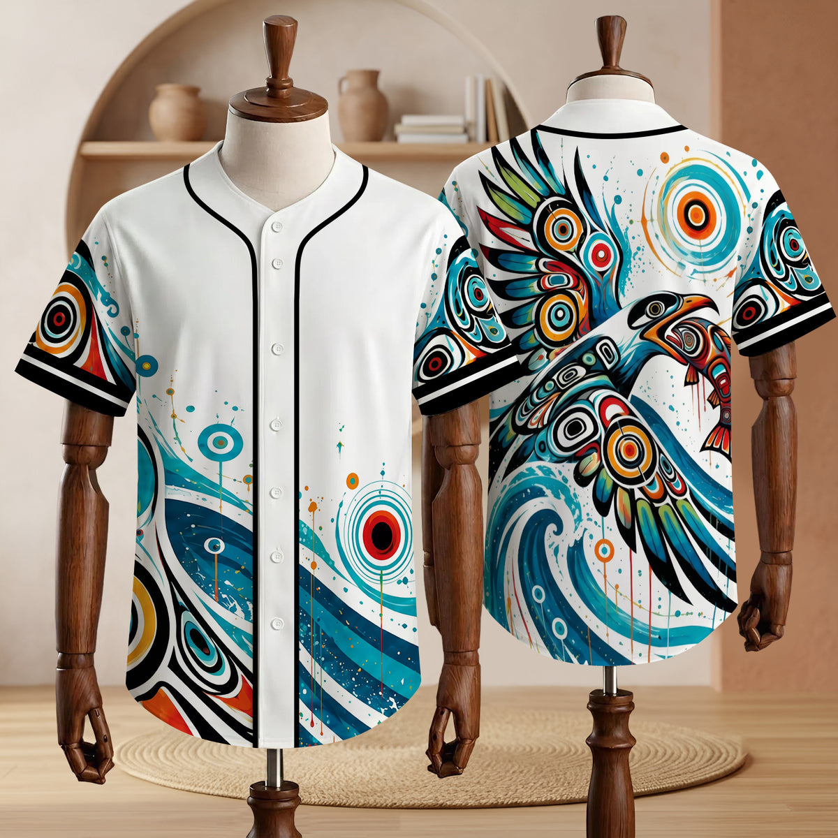 Ancient Totem Vision Baseball Jersey Unisex Shirt
