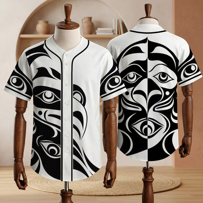Red Hawk Spirit Baseball Jersey Unisex Shirt