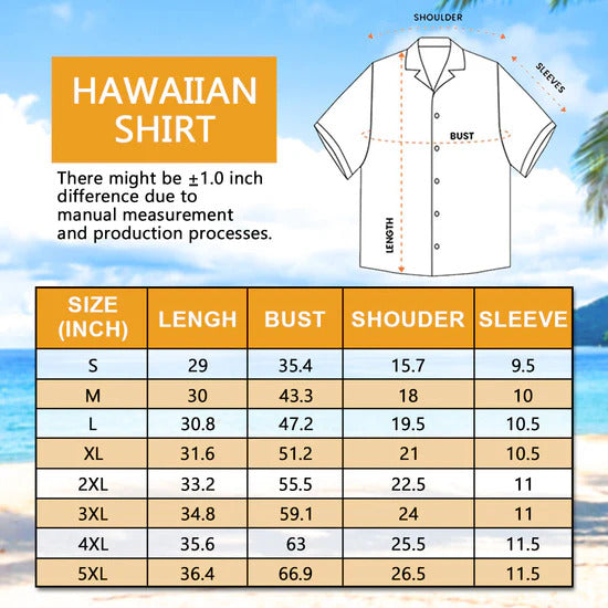 Native Pattern Hawaiian Shirt New - 86050