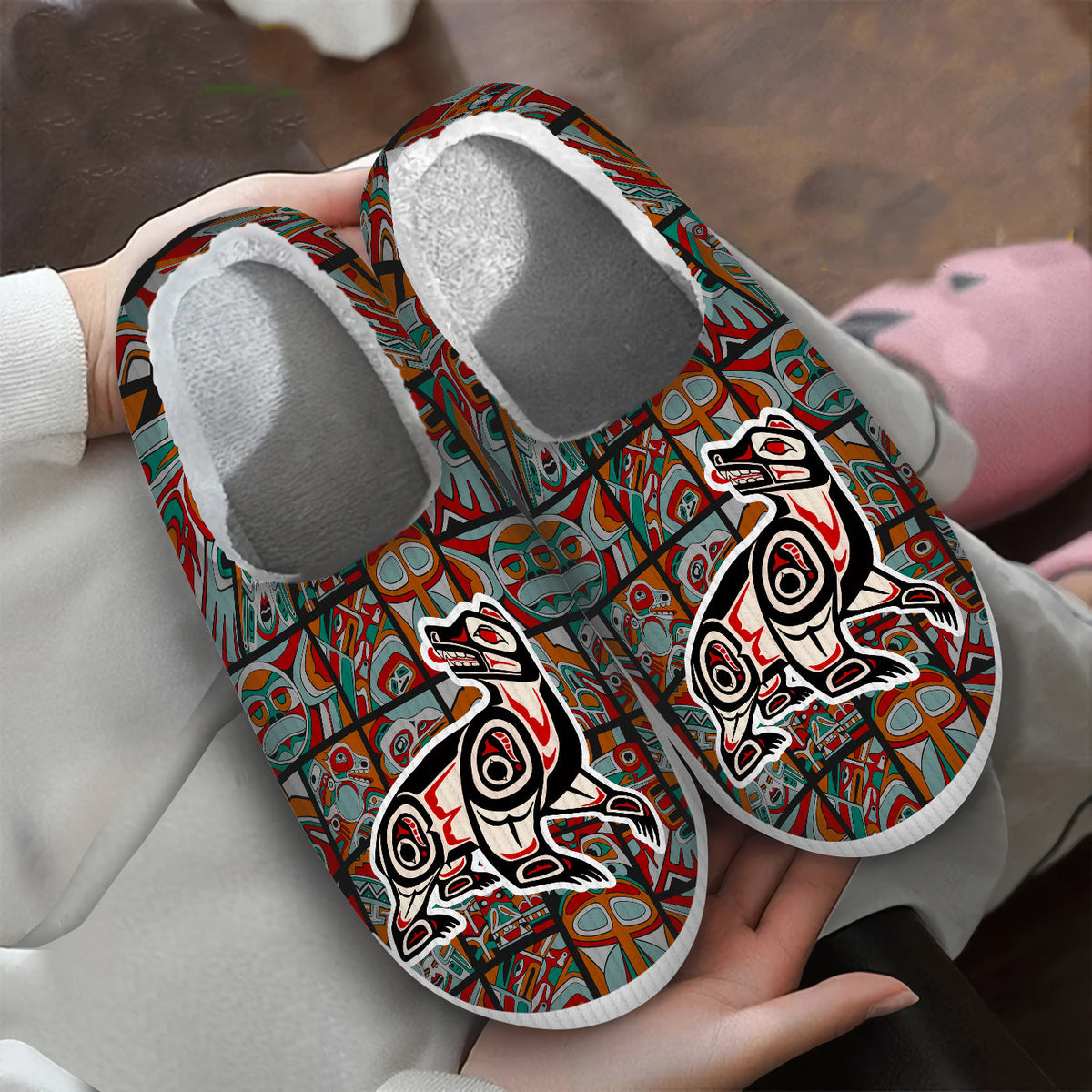Plush Slippers 89020