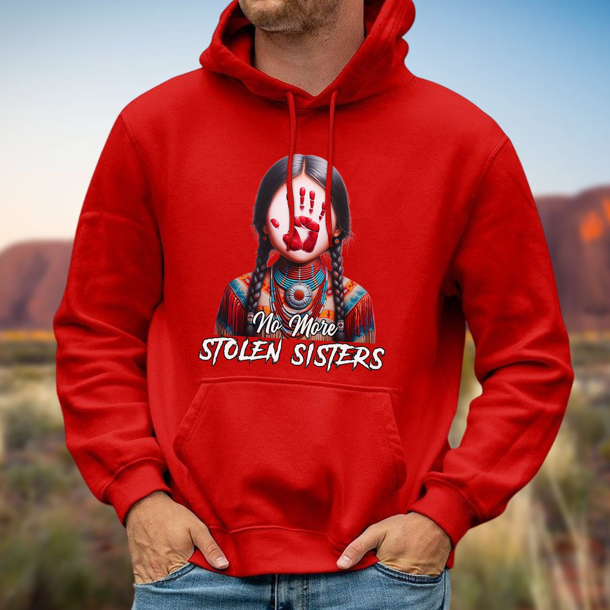 MMIW No More Stolen Sisters No Face Unisex T-Shirt/Hoodie/Sweatshirt