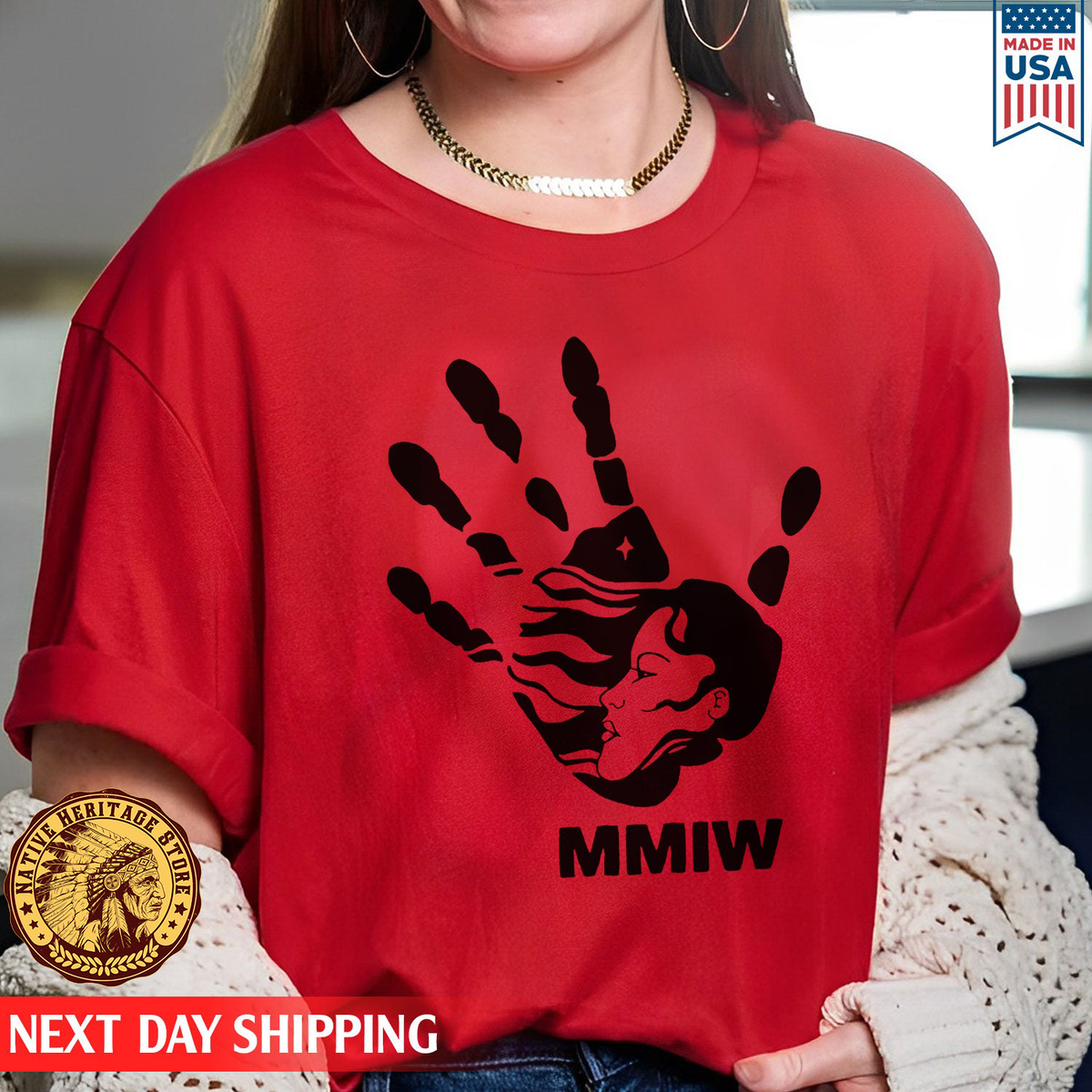 MMIW I Wear Red , No More Stolen Sisters Shirts